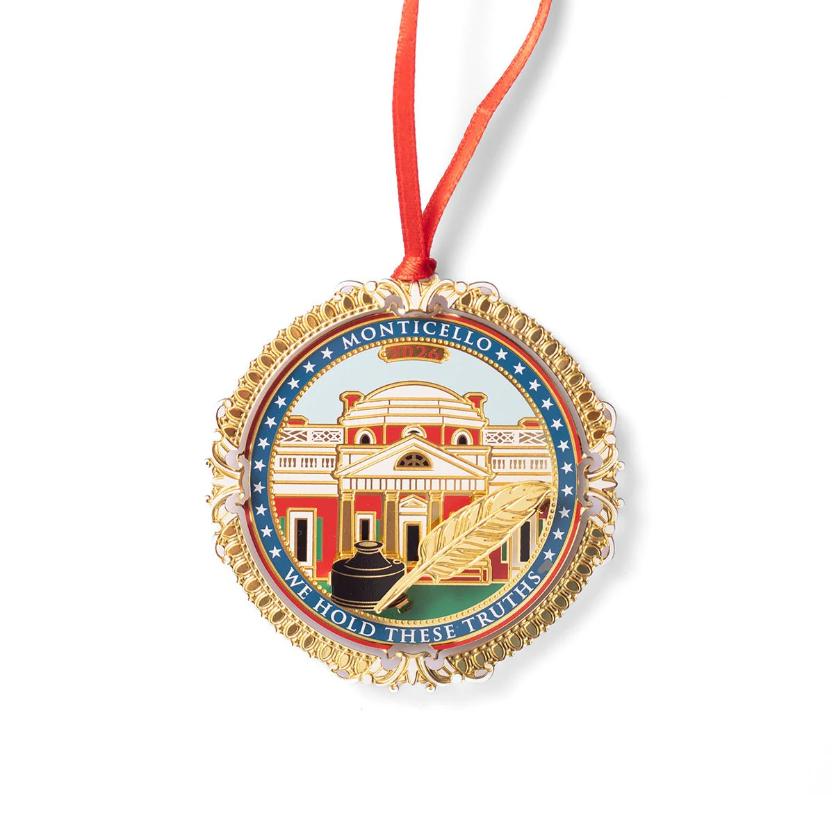 Monticello 2026 Annual Ornament