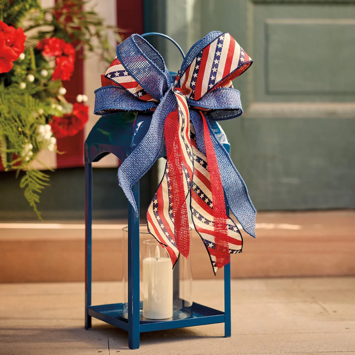 Monticello Americana Iron Lantern - Image 2