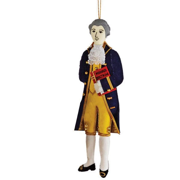 Embroidered James Monroe Ornament - Image 2