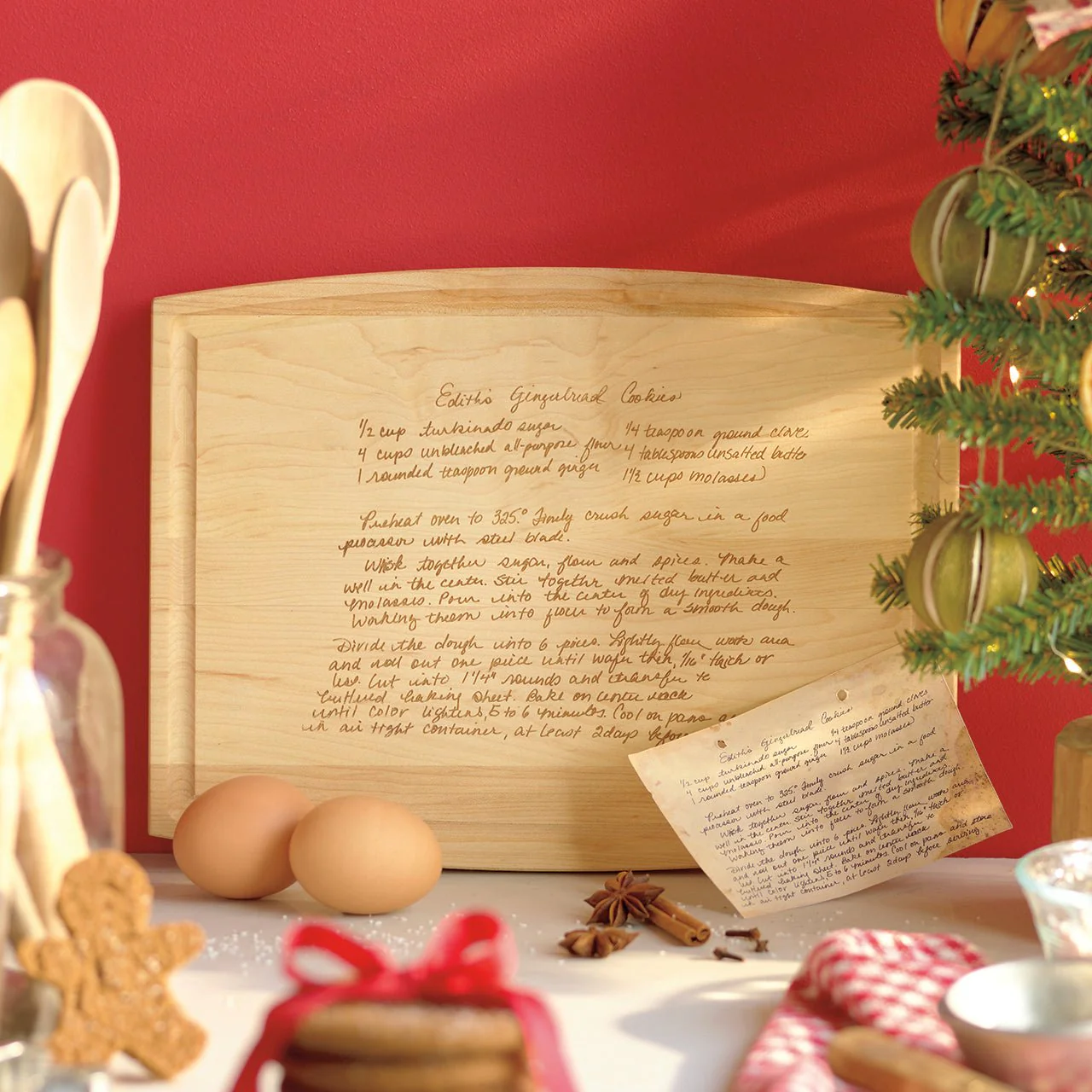 Engraved Maple Recipe Board - Image 2