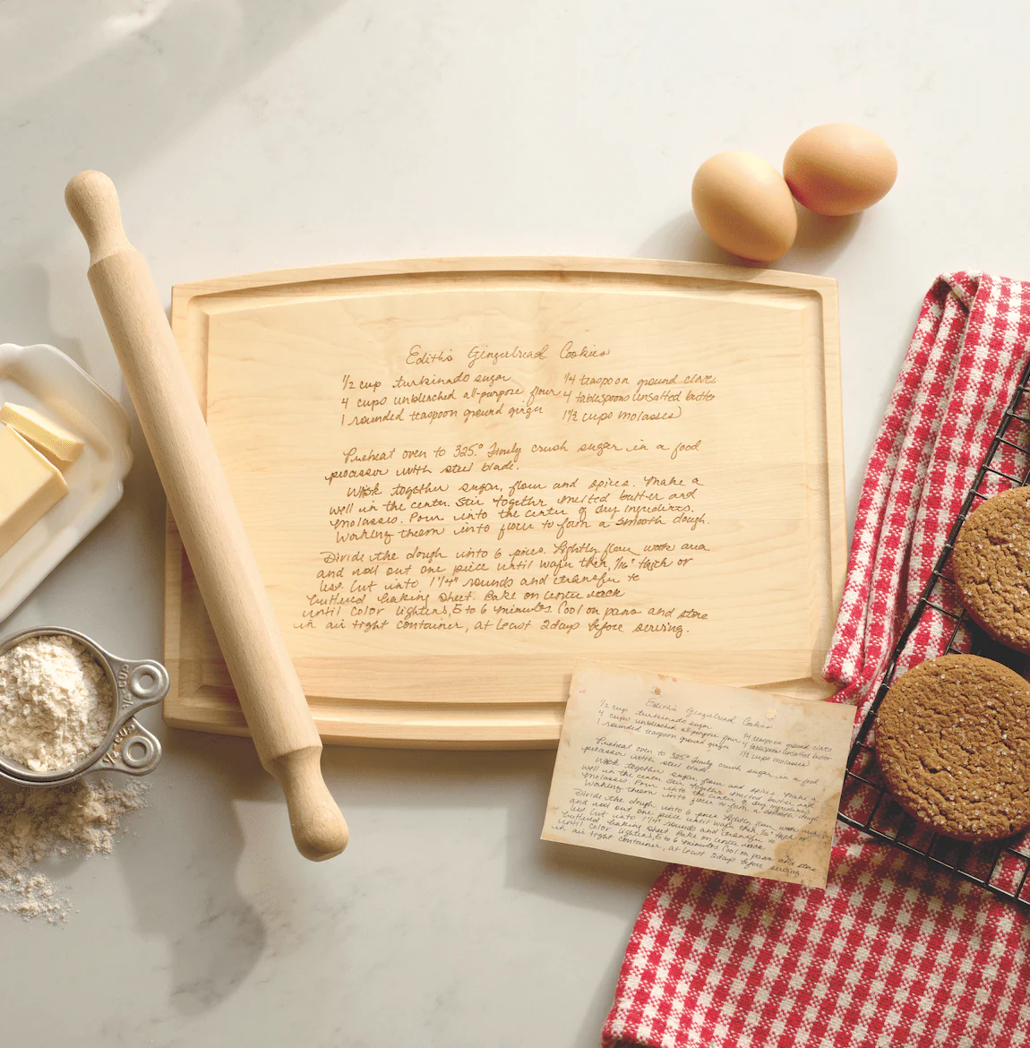 Engraved Maple Recipe Board - Image 5