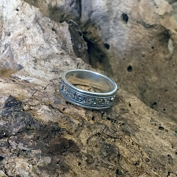 J'Aime et J'Espere Sterling Silver Ring - Image 4