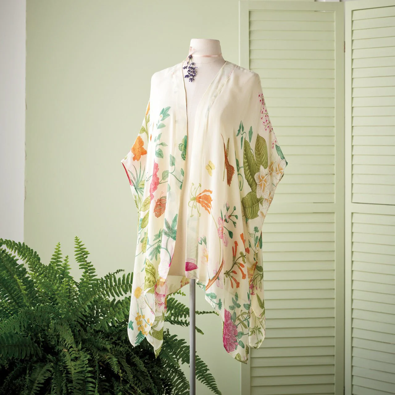 Monticello Botanical Kimono - Image 3