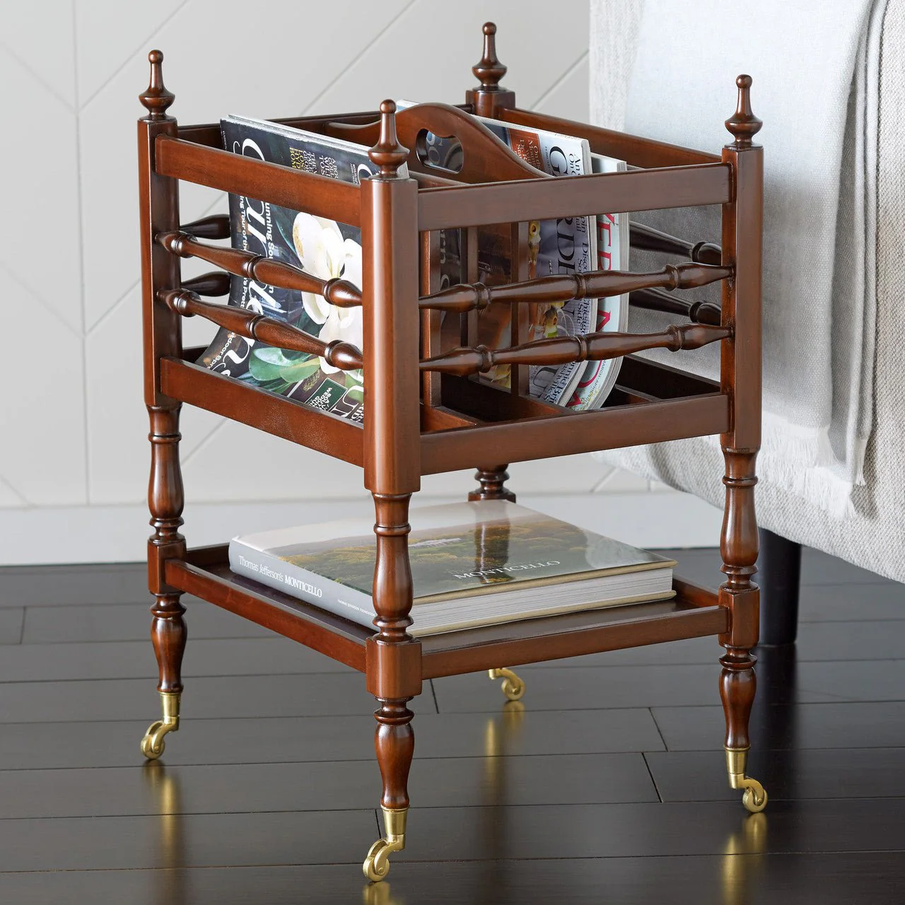 Monticello Canterbury - Wood Music and Magazine Rack - Image 3