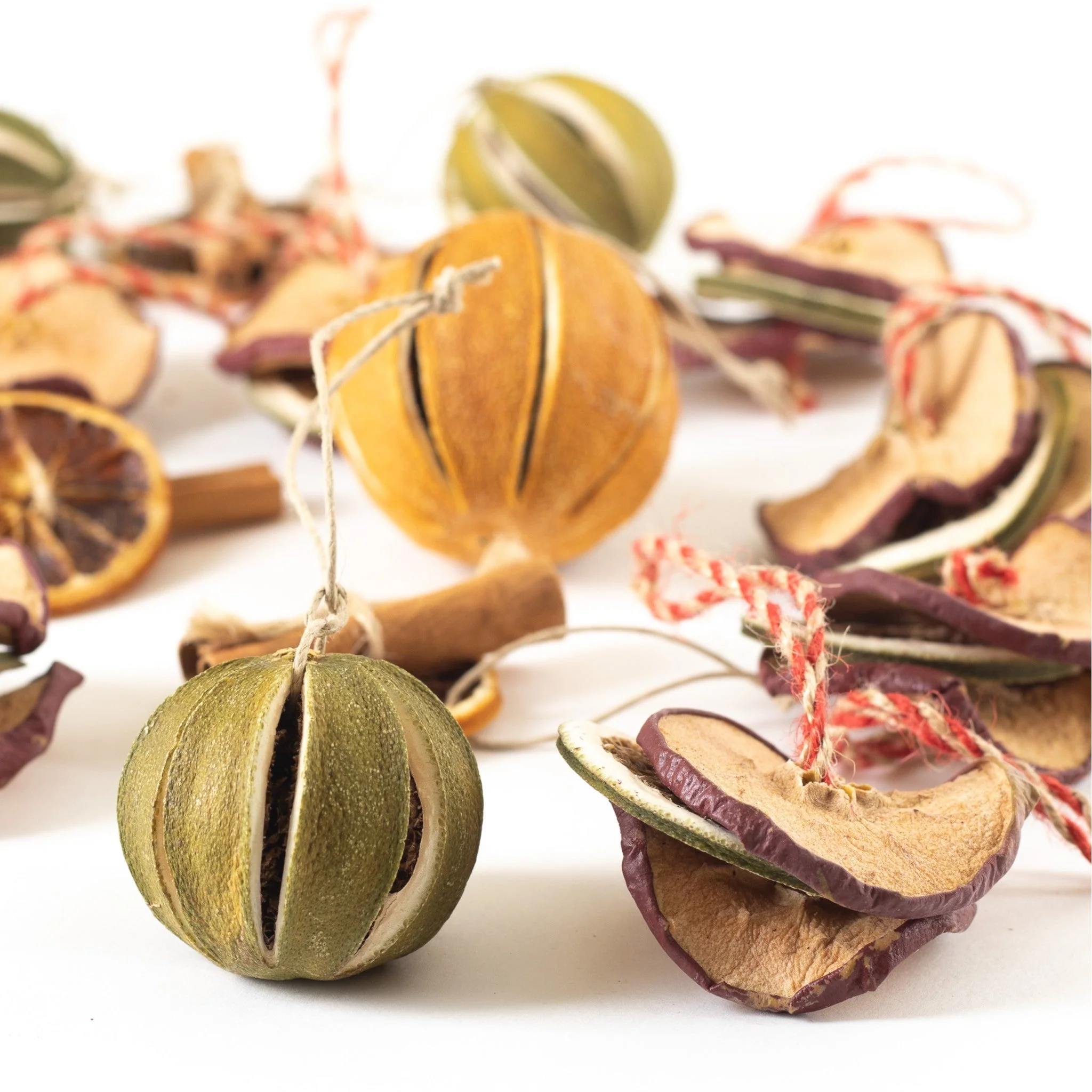 Dried Natural Fruit Ornaments