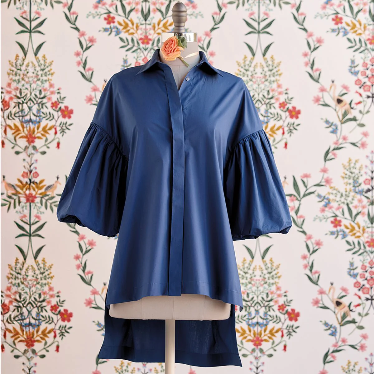Navy Blouse - Image 2