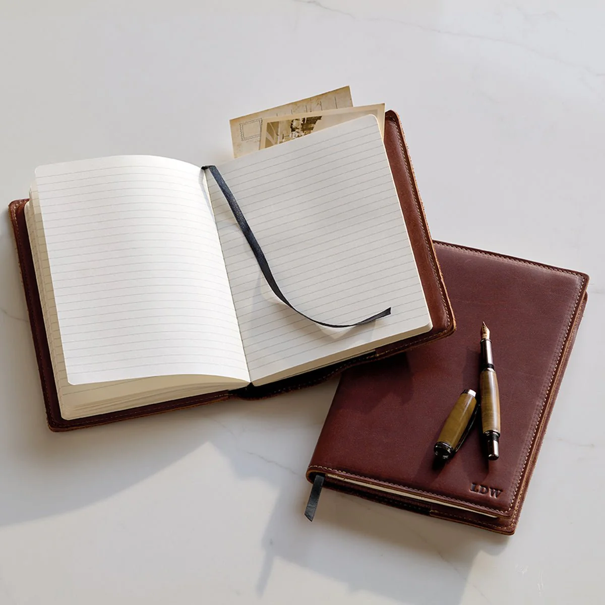 Personalized Leather Journal - Image 2