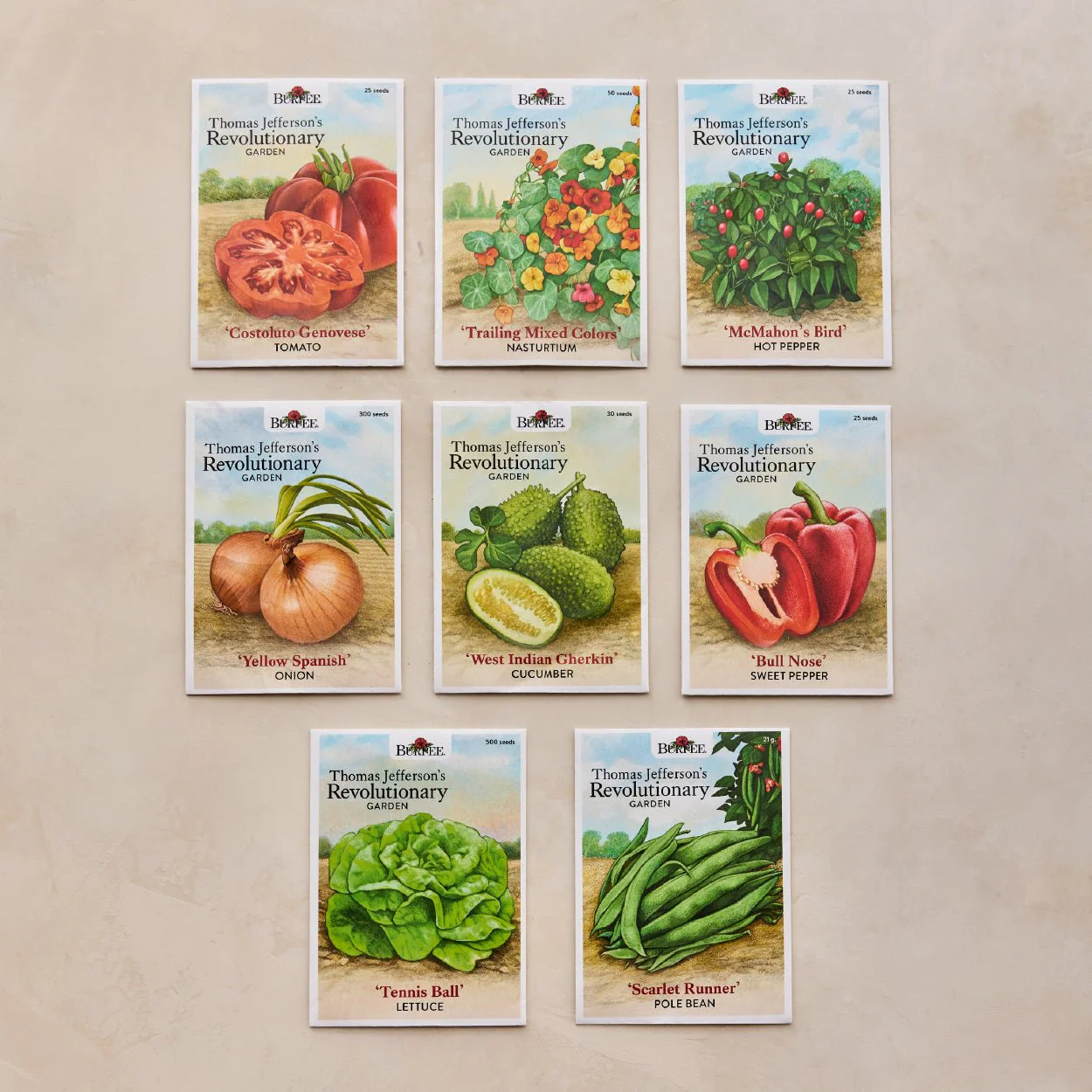 Thomas Jefferson's Revolutionary Garden 250th Seed Collection - Image 3