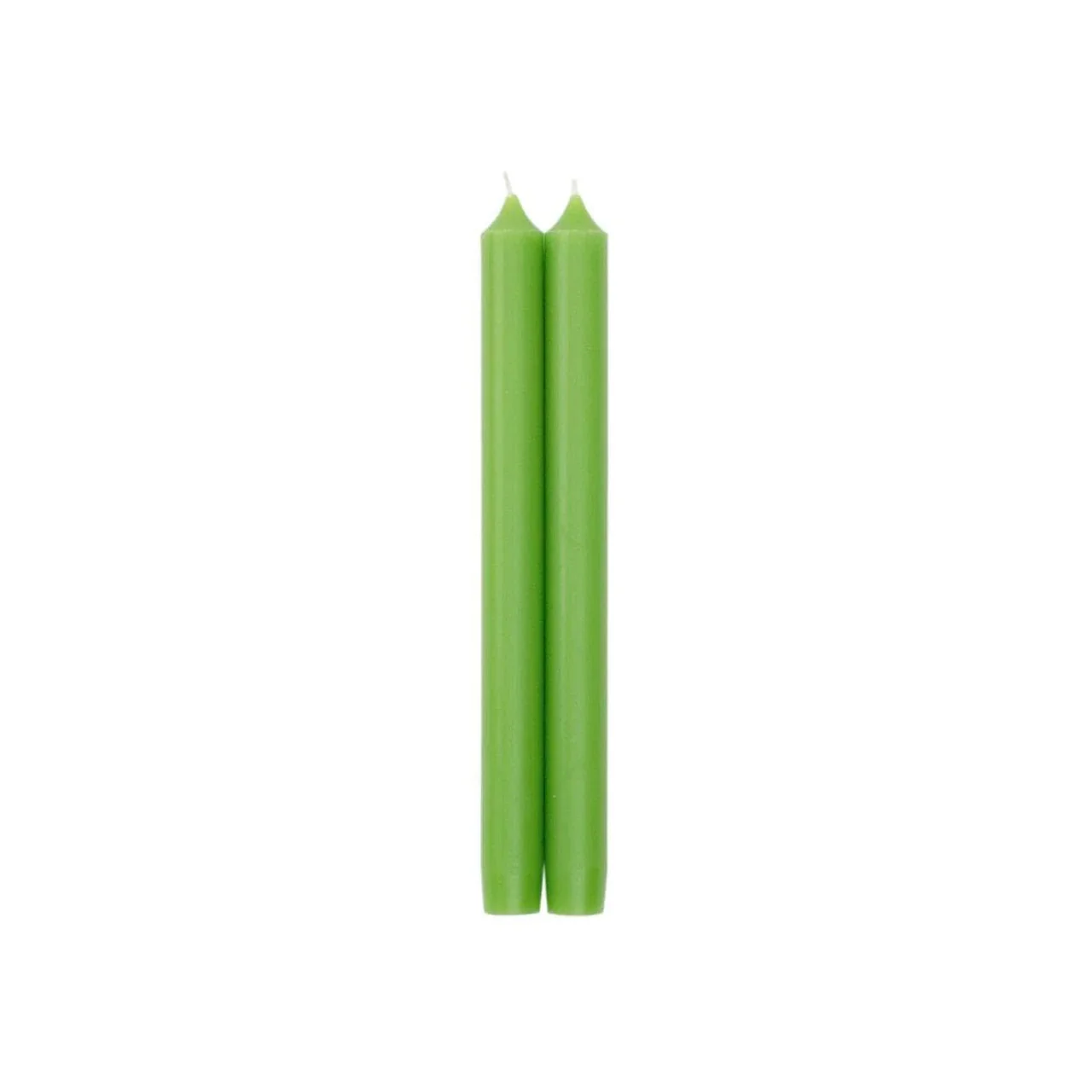 Spring Green Taper Candles