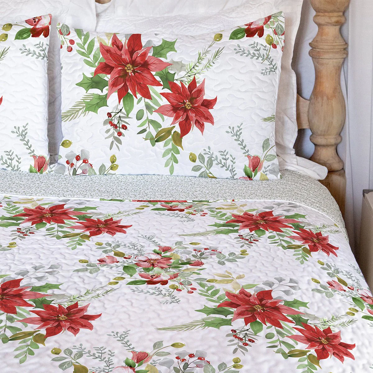 Winter Garden Queen Quilt - Image 3